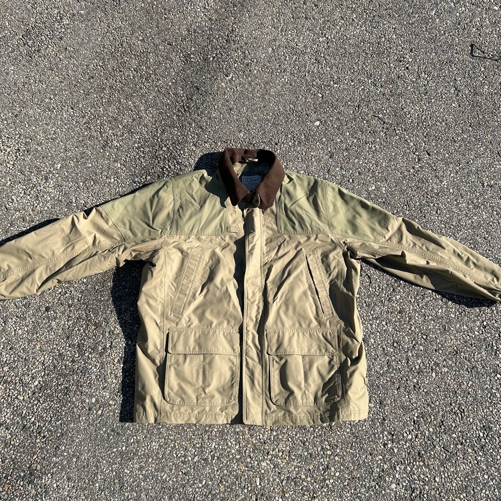 L.L. Bean Men's Tan and Olive Jacket